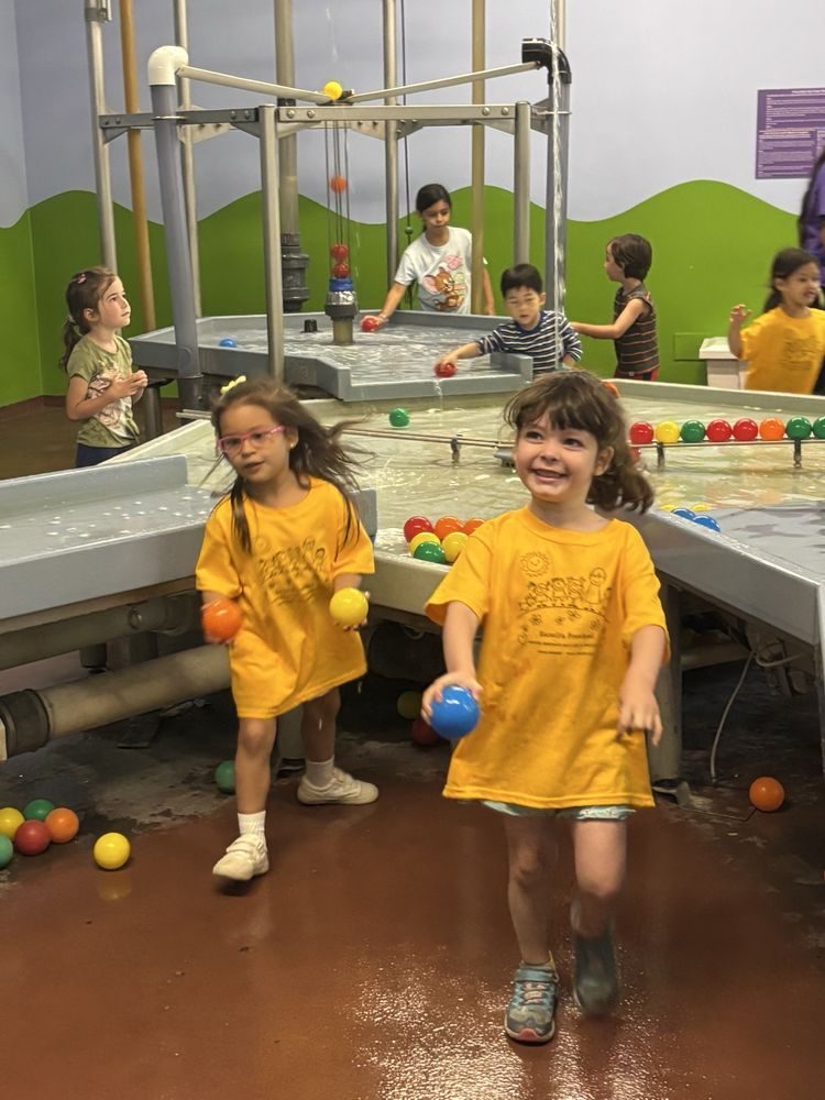 Water and sensory play area