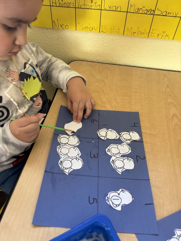 Early letters and matching activity