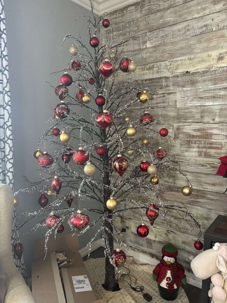 Holiday decorations in the daycare